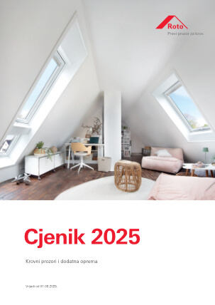 Roto Krovni prozori Cjenik 2025